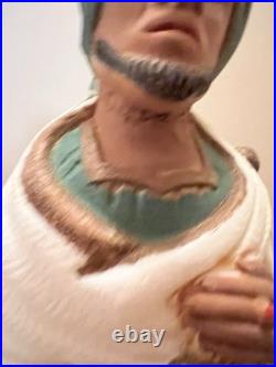 Christmas Nativity Blow Mold Set Poloron NO LIGHTS Tabletop