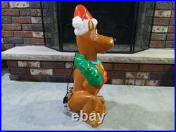 Cracker Barrel 24 Cartoon Scooby Doo Lighted Christmas Blow Mold Decoration