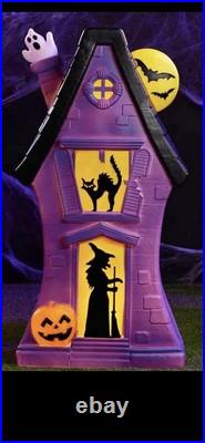 Cracker Barrel 3 Ft Haunted House Blow Mold Vintage Halloween 2025