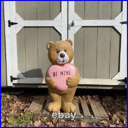 Cracker Barrel 3 Ft Valentine Bear Blow Mold