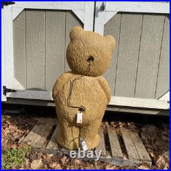 Cracker Barrel 3 Ft Valentine Bear Blow Mold