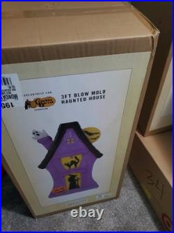 Cracker Barrel Haunted House Blow Mold 3ft Halloween 2025 in Hand ships ASAP
