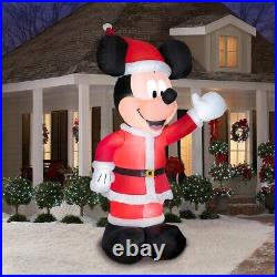 DISNEY 11 FT MICKEY MOUSE SANTA SUIT GIANT AIRBLOWN INFLATABLE (3.5m) NEW