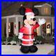 DISNEY 11 FT MICKEY MOUSE SANTA SUIT GIANT AIRBLOWN INFLATABLE (3.5m) NEW