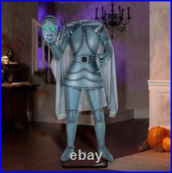 DISNEY HAUNTED MANSION 6 Ft Headless Knight Animatronic, Grim Grinning Ghosts