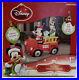 Disney 6 Ft Christmas Mickey & Goofy In Fire Dept Truck AirBlown Inflatable