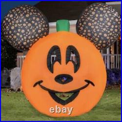Disney 9.5 ft Halloween Mickey Mouse Jack O Lantern Pumpkin Inflatable NEW
