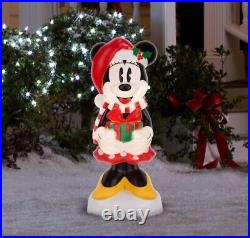 Disney Christmas Mickey & Minnie Mouse 24 Lit Blow Mold SET NEW 2024 LOWES