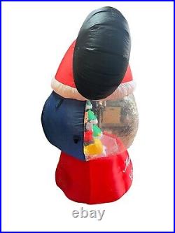 Disney Gemmy Airblown Inflatable Snow Globe Mickey Mouse Christmas 6,5 F HUGE
