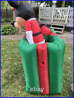 Disney Gemmy Mickey Minnie Mouse Animated Light Up Christmas Inflatable WORKS