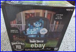 Disney Haunted Mansion Inflatable Hitchhiking Ghosts in Doom Buggy 5' LED Gemmy