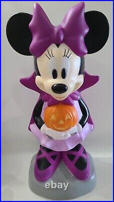 Disney Mickey & Minnie Mouse Halloween Blow Mold Gemmy 2022 Some Damage? B