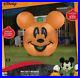 Disney New 9.5 FT Mickey Mouse Pumpkin Jack O Lantern Airblown Inflatable