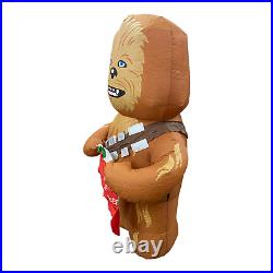 Disney Star Wars Chewbacca Gemmy Airblown Inflatable 5' Milk & Wookies Christmas