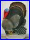 Don Featherstone Thanksgiving Turkey Blow Mold Light Up Union Products