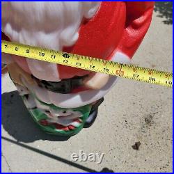 EMPIRE SANTA CLAUS TOY BAG Blow Mold 46 Christmas VINTAGE Excellent Condition