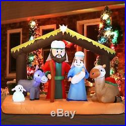 Eag Inflatable Nativity Scene Outdoor Yard Garden Lawn Christmas Decoration 6.5