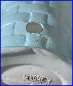 Easter Bunny Rabbit Vintage Blow Mold 3 Tier Stacked Basket Lighted