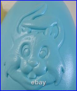 Easter Eggs Blow Mold Grand Venture 1998 General Foam No Name Vintage Lot of 8 B