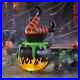Elegant 6-ft LED Witch Cauldron Inflatable Premium Halloween Décor