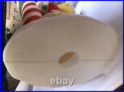 Elf with Mailbox Vintage 34 General Foam Blow Mold Santa Claus Sign Yard Decor