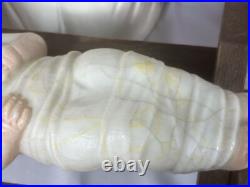 Empire 10 Piece Nativity Set Blow Mold Table Top Christmas Lights Up Vintage