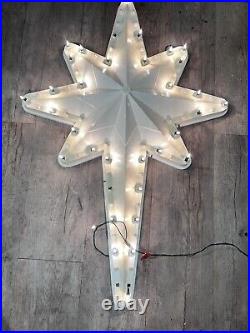 Empire 39 Tall Nativity Star, Blow Mold, Vintage, Lights Up, With Box 1650