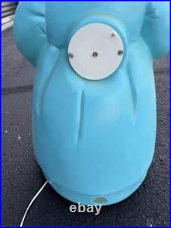 Empire Blow Mold Mr Mrs Easter 35 Inch Bunny Rabbit Light up Yard Decor