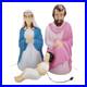 Empire Lighted Blow Mold Nativity 28 Mary Joseph Jesus Vintage Holiday Decor
