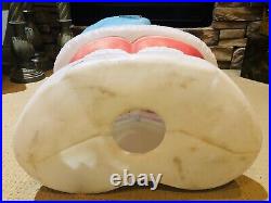Empire Santa Claus Blow Mold 39 Toy Sack Christmas Lighted Vintage