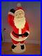 Empire Santa Claus Blow Mold Vintage 1970s Red Christmas Waving Tested 40
