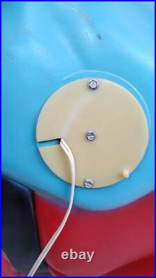 Empire Santa withTeddy Bear & Toys 40 Blow Mold Holiday Christmas Yard Decor