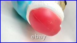 Empire Santa withTeddy Bear & Toys 40 Blow Mold Holiday Christmas Yard Decor