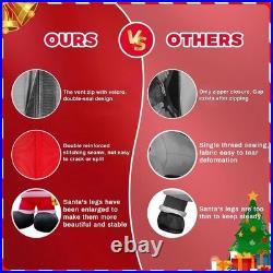Extra Large 26FT Giant Inflatable Santa Claus Christmas Decorations with Blower
