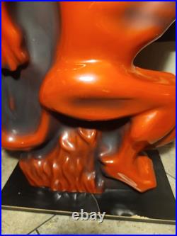 Fireball Whiskey Dragon Promo Bar Sign Display Blow Mold Mancave Statue 33x30