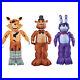 Five 5 Nights at Freddy’s Halloween Inflatable’s Set of Three Freddy Bonnie Foxy