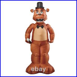 Five 5 Nights at Freddy's Halloween Inflatable's Set of Three Freddy Bonnie Foxy