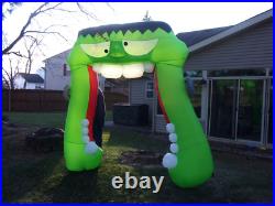Frankenstein Arch Halloween Gemmy Giant 9' Tall Airblown Inflatable IN BOX