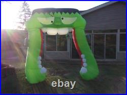 Frankenstein Arch Halloween Gemmy Giant 9' Tall Airblown Inflatable IN BOX