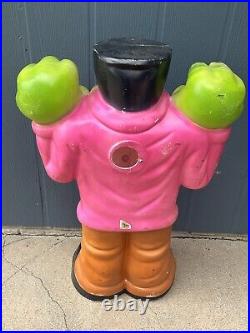 Frankenstein Halloween Blow Mold Vintage Lighted 36 Vintage