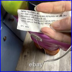 Frankenstein Monster Halloween Blow Mold Vintage Lighted 36 Made By Empire