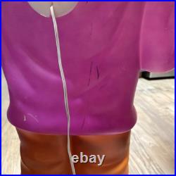 Frankenstein Monster Halloween Blow Mold Vintage Lighted 36 Made By Empire