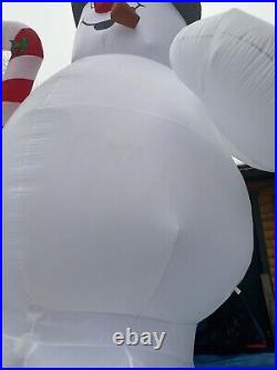 Frosty The Snowman Giant 18 Foot Inflatable, Excellent Pics Taken 12/2/23