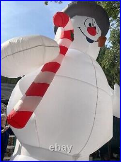 Frosty The Snowman Giant 18 Foot Inflatable, Good To Excellent Condition