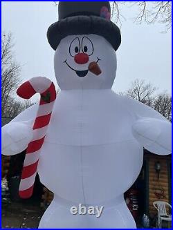 Frosty The Snowman Giant 18 Foot Inflatable, Good Used