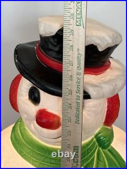 Frosty The Snowman Lighted Blow Mold Vintage 30 Grand Venture 1999