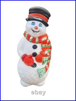 Frosty The Snowman Lighted Blow Mold Vintage 38 Grand Venture 1997