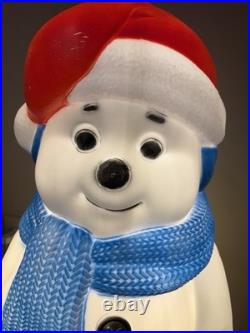 Frosty Vintage General Foam Plastic Blowmold Blow Mold 31 WORKS