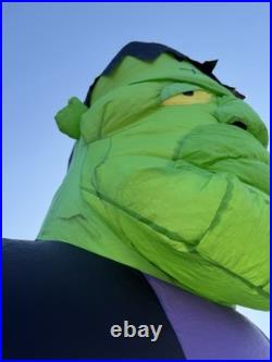 GEMMY 12 Foot Inflatable Monster Halloween Frankenstein Airblown Giant Read Desc
