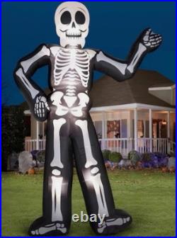 GEMMY 20 Ft Colossal Skeleton Inflatable Halloween MASSIVE SKELLY NEW, NO BOX